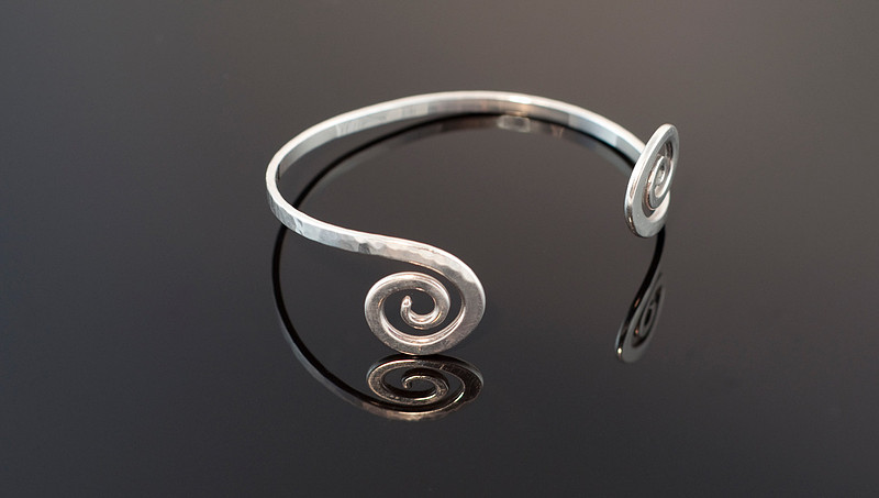 silver bracelet