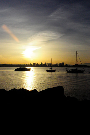Bayside Harbor Sunset031010