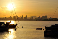 San Diego Marly Morning Skyline 031010