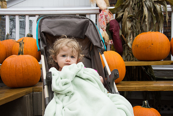 Nevaeh and Pumpkins2