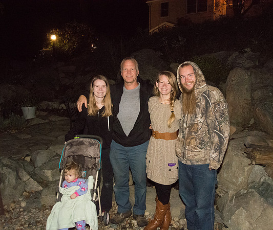 Scott with the kids