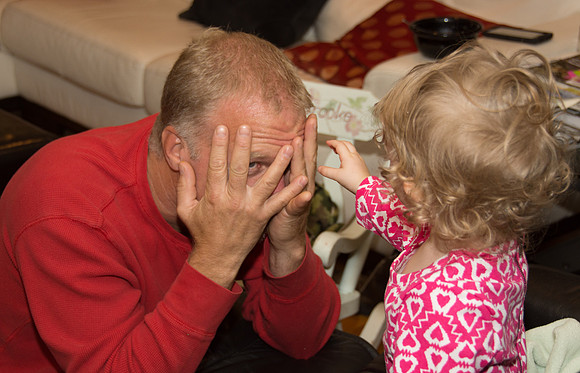 Silly games with Grandpa