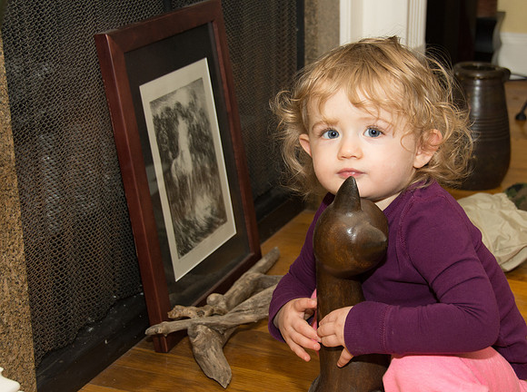 Neveah and cat crop