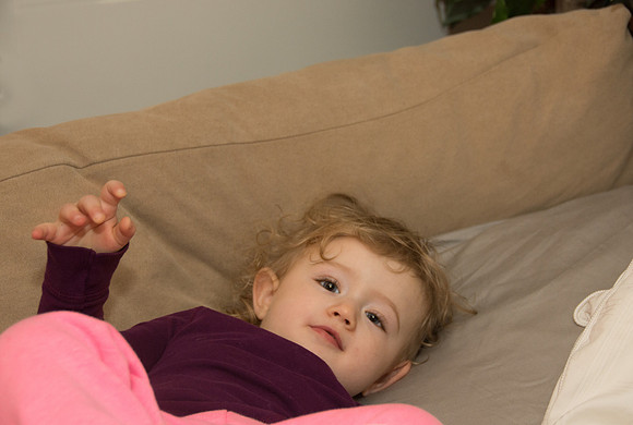 Nevaeh napping