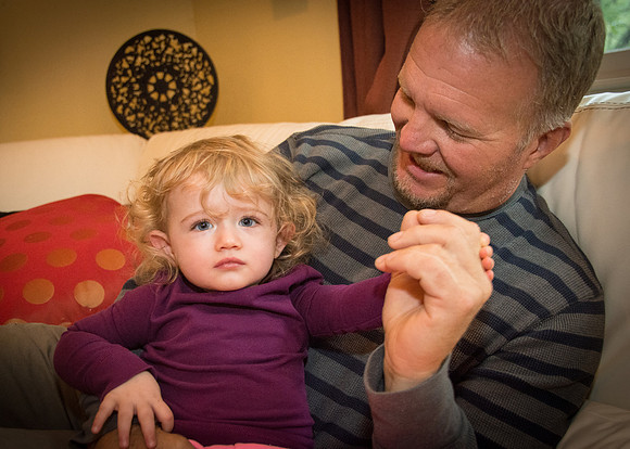 Neveah and Grampy