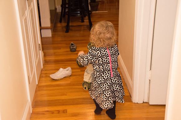 Shoe attack
