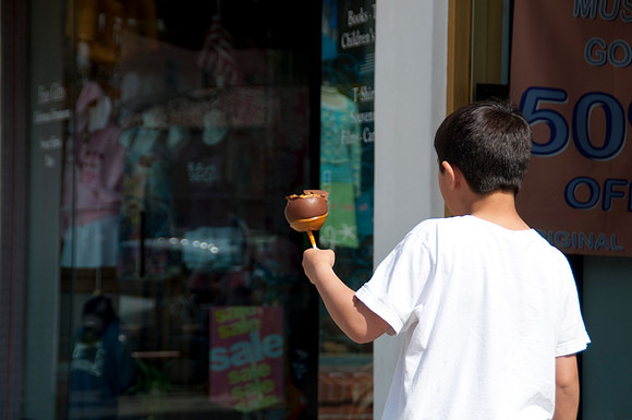 Boy With Candied Apple88