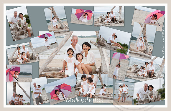 Beach-Collage-with-Mat