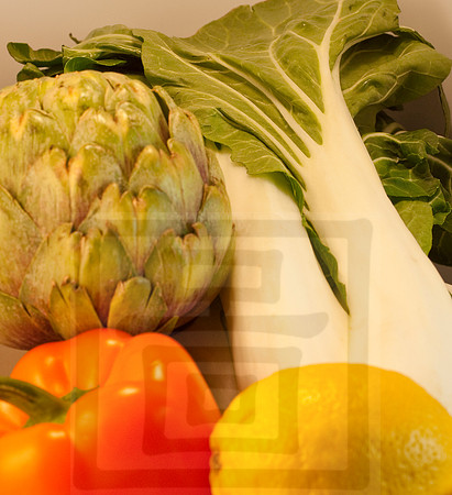 Veggie shots artichoke  bok choy  crop50