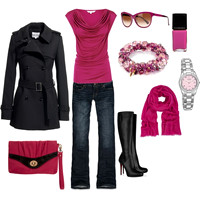 Rock it in Pink and Black